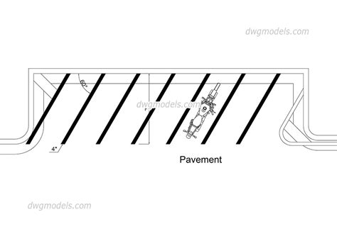 motor parking dimension|Motorcycle parking in AutoCAD .